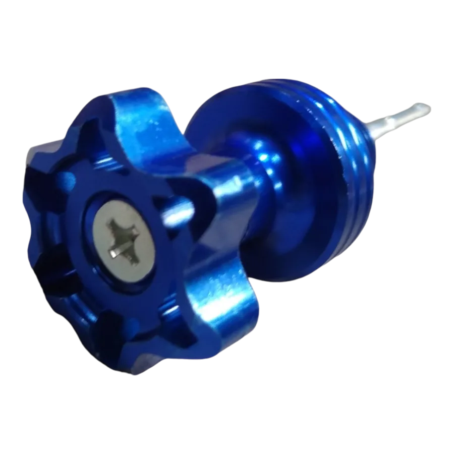 Bayoneta Medidor de ACEITE AZUL ALUMINIO