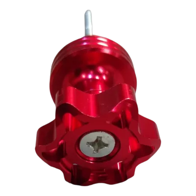 Bayoneta Medidor de ACEITE ROJO ALUMINIO