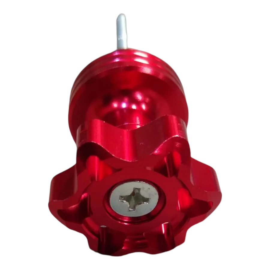Bayoneta Medidor de ACEITE ROJO ALUMINIO