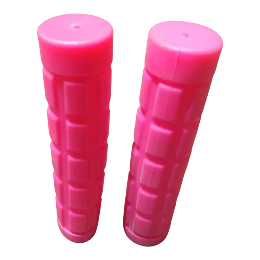 PUÑO MTB PLASTICO NAHEL CUADROS ROSA