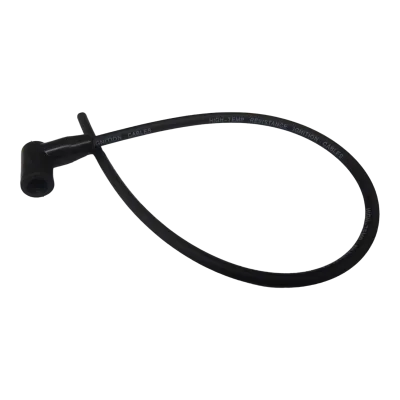 CABLE BUJIA P/MOTO C/CAPUCHON CODO =LY11/03
