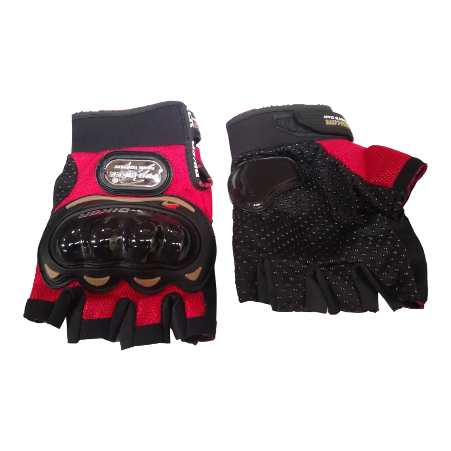 GUANTE P/MOTOCICLISTA COOLMAN ROJO M