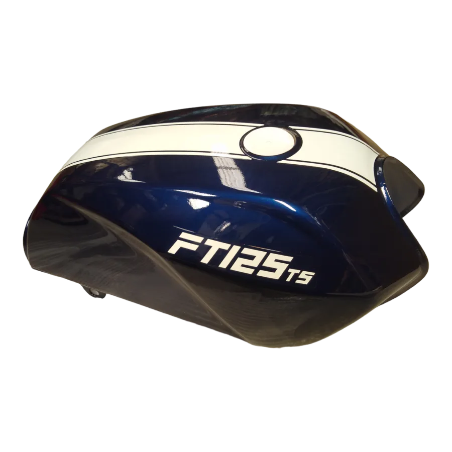TANQUE FT125 DE GASOLINA AZUL-BLANCO NFT/TS