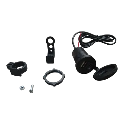 CARGADOR USB P/MOTOCICLETA IR-3104 CON INTERRUPTOR