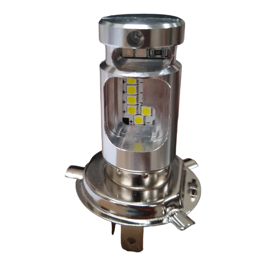 FOCO LED ALUMINIO P/MOTOCICLETA PREMIUM IR0591 H4