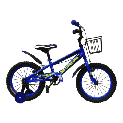 BICI MN R16 GP AZUL c/ canasta
