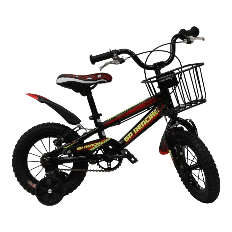 BICI MN R12 GP NEGRO c/ canasta