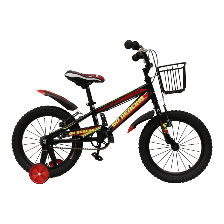 BICI MN R16 GP NEGRO c/ canasta
