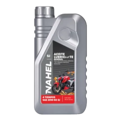 ACEITE NAHEL MINERAL P/MOTOCICLETA 4T 946 ML(20W-50) SJ