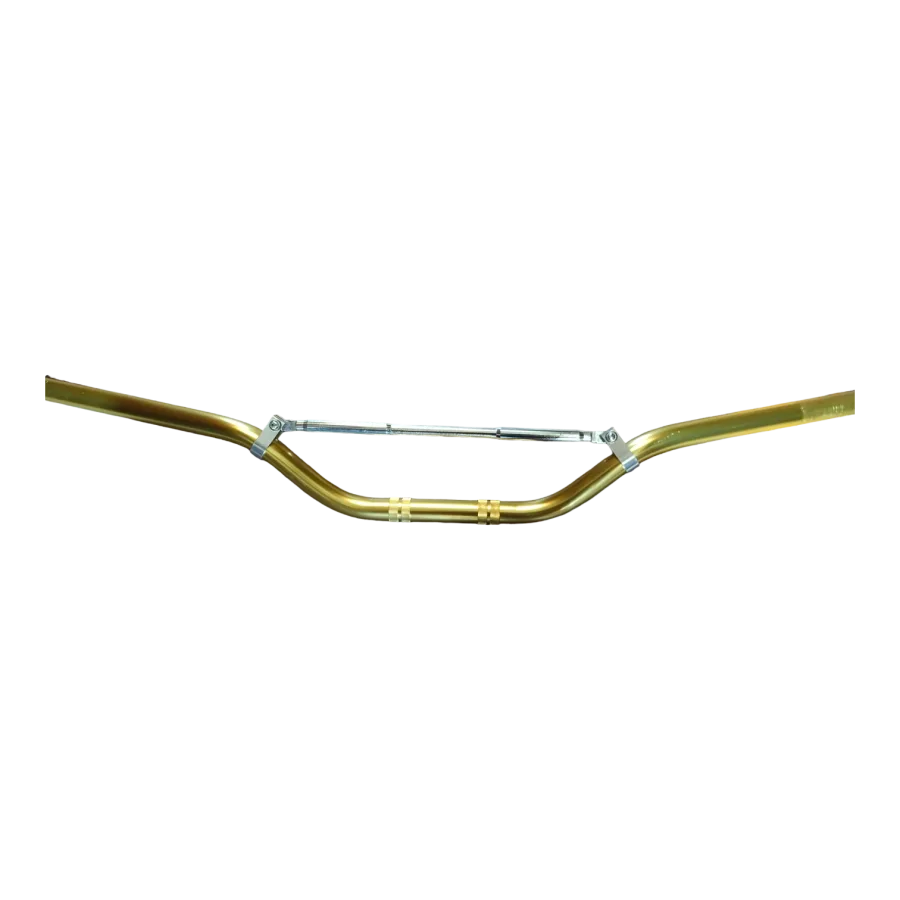 MANUBRIO UNIVERSAL ALUMINIO CON BARRA AMARILLO