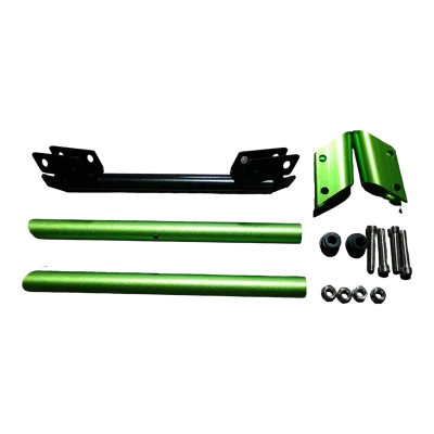 MANUBRIO 3 PIEZAS DEPORTIVO UNIVERSAL ALUMINIO VERDE
