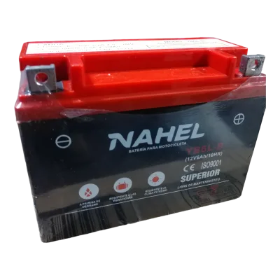 BATERIA GEL YB6L-B NAHEL (P/ FT125/ AT110 SPORT/ VARIAS)