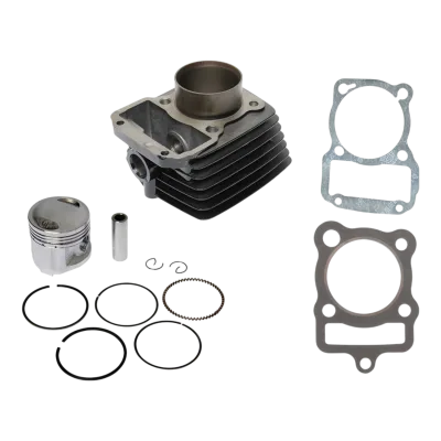 KIT CILINDRO MOTOR CG125CC NGO P/ FT125/ CLASICA/ ROJA/ SPORT/ DELIVERY/ TS/ XFT