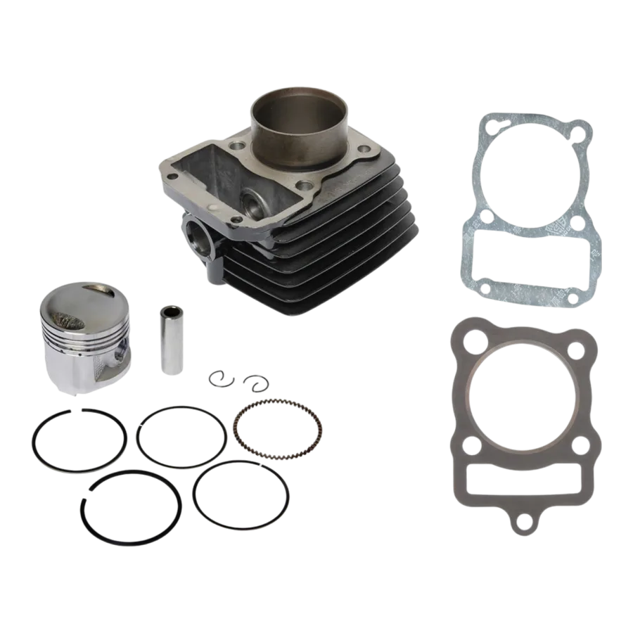 KIT CILINDRO MOTOR CG125CC NGO P/ FT125/ CLASICA/ ROJA/ SPORT/ DELIVERY/ TS/ XFT