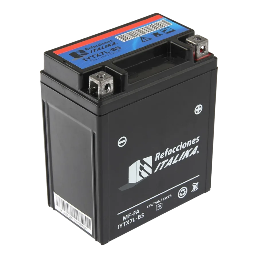 BATERIA ITALIKA MF-FA IYTX7L-BS (P/DM150/ DM200/ DM250/ TX200/ CB250/ 250 REBEL)