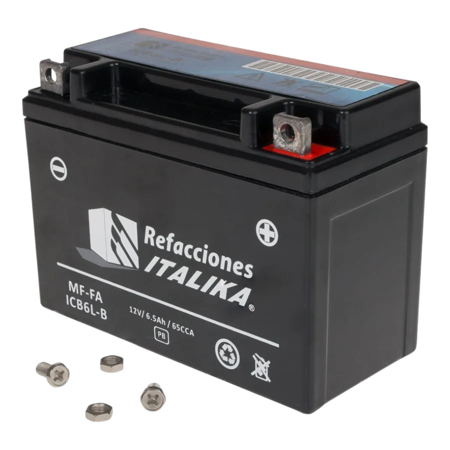 BATERIA ITALIKA MF-FA ICB6L-B --ACIDO SELLADA--