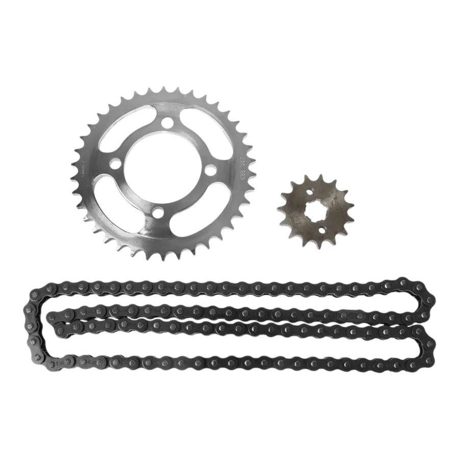 SPROCKET COMPLETO 15/38 428H P/FT125/ FORZA/ CLASICA/ SPORT/ XFT/ VARIAS