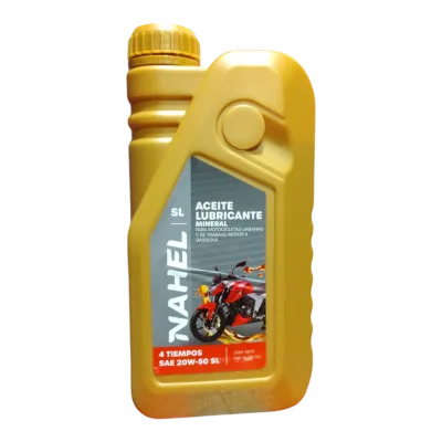 ACEITE NAHEL MINERAL P/MOTOCICLETA 4T 946 ML 20W-50 SL