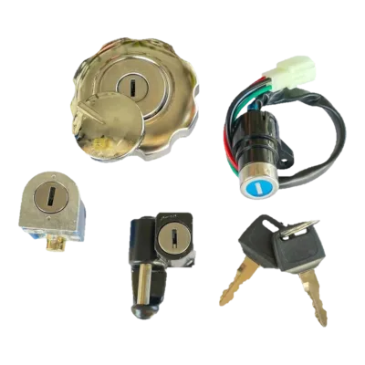 INTERRUPTOR DE ENCENDIDO CON LLAVES/TAPON/CERRADURAS FT125 , FT125 SPORT , FORZA125 , FT125 ROJA , FT125 PLATA , FT150S , DT150 DELIVERY )