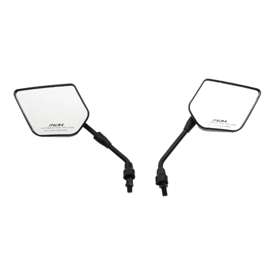 JUEGO DE ESPEJOS ITALIKA P/ DM200/ DM125/ DM150 SPORT/ DM200 SPORT/ VARIAS