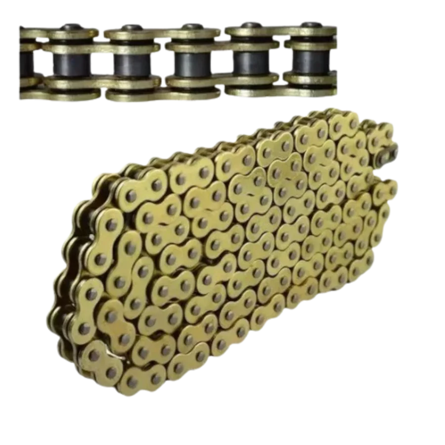 CADENA MOTO DORADA 428H X 136L NAHEL