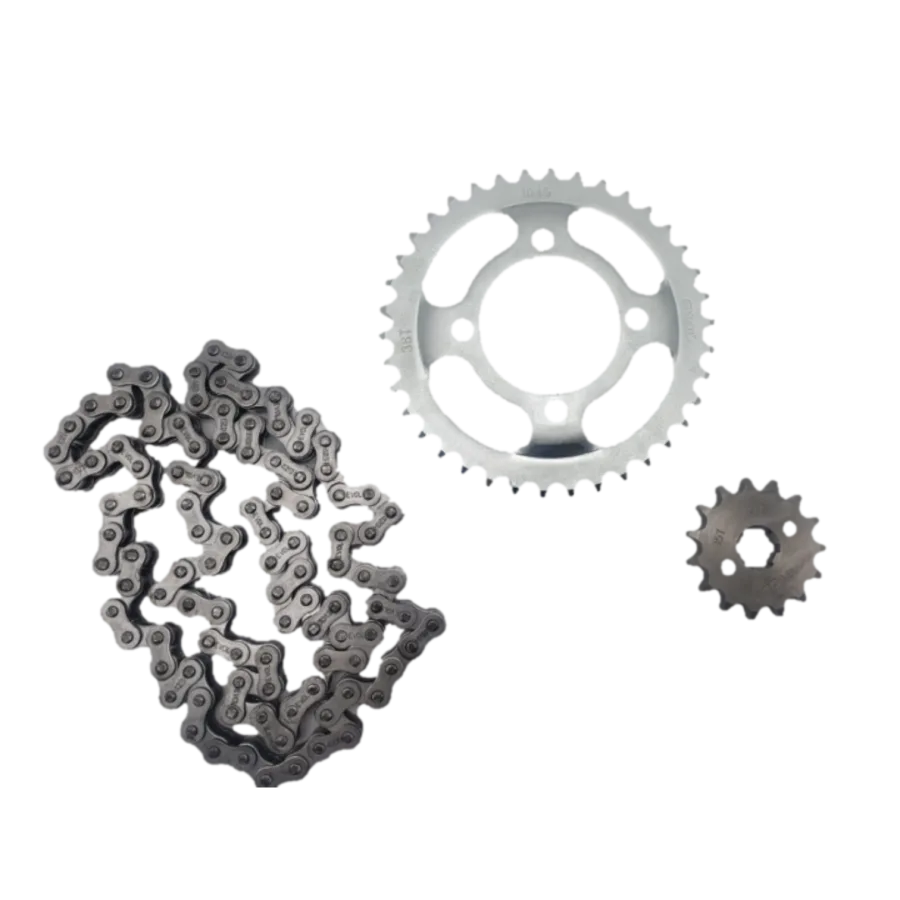 SPROCKET COMPLETO FT125 CGL125 15/38/428HX108 NAHEL