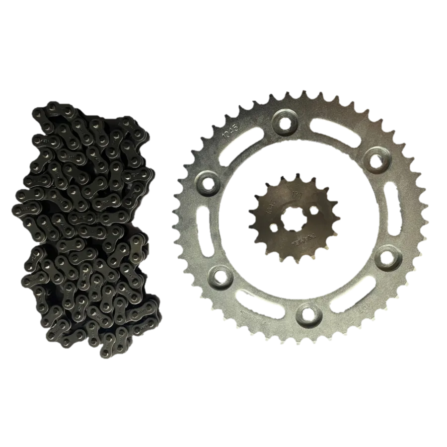 SPROCKET COMPLETO NAHEL XR 150 BROSS, NXR125  17T/49T/428HX130