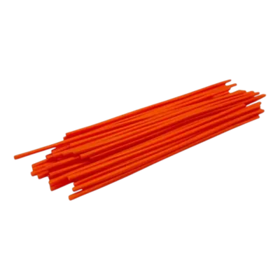 POPOTE RAYOS NARANJA 36PZ 240MM