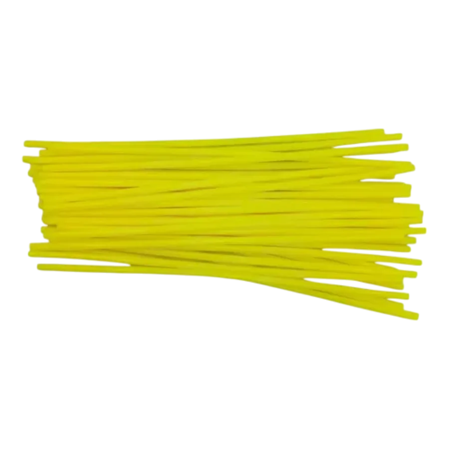 POPOTE RAYOS AMARILLO 36PZ 240MM