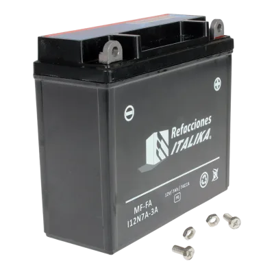BATERIA ITALIKA MF-FA I12N7A-3A --ACIDO SELLADA--