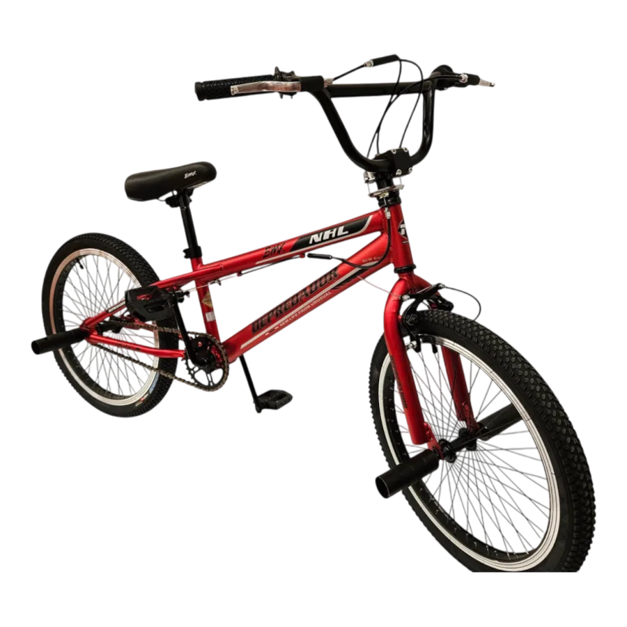 BICI MN R20 BMX c/ rotor Depredador ROJO MATE
