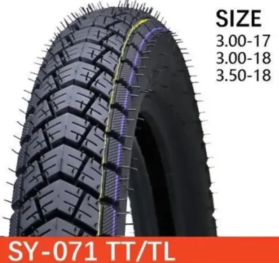 LLANTA MOTO 350 18 CALLE UNIMAX 6PR TL SY-071