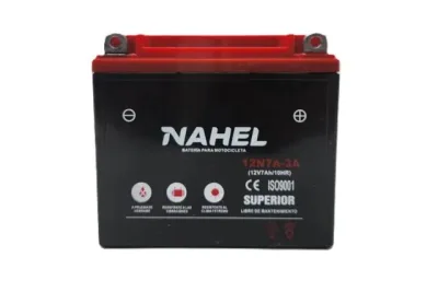 BATERIA GEL 12N7A-3A NAHEL (DM200/FT180/DT200/EX200,RT200,DM200,FT250 )