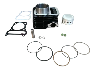 CILINDRO NEGRO COMPLETO ROCKETMAN250, CROSSMAX250, FALKON250,TORNADO 250 THUNDERSTAR250
