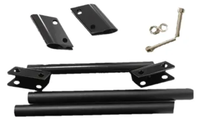 MANUBRIO 3 PIEZAS DEPORTIVO UNIVERSAL ALUMINIO NEGRO
