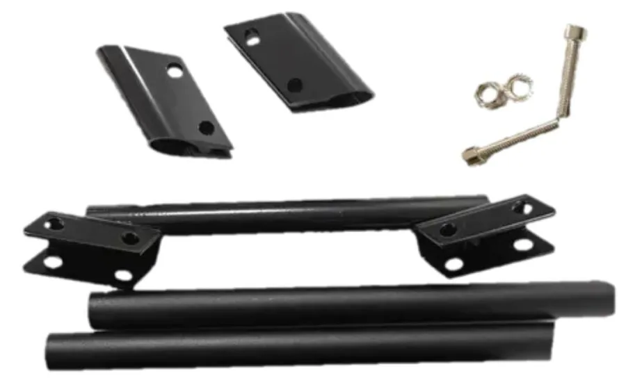 MANUBRIO 3 PIEZAS DEPORTIVO UNIVERSAL ALUMINIO NEGRO