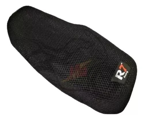 FUNDA ASIENTO R7 NEGRA (M=60X50CM) COOL MESH P/ HONDA GL150 CARGO/ YBR125C