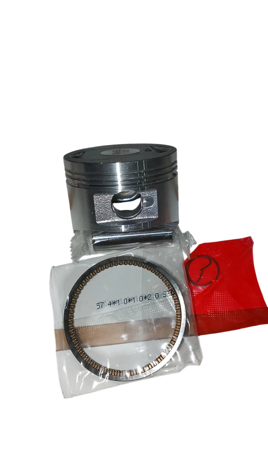 PISTON ESTANDAR COMPLETO NAHEL MOTONETAS DS 150, GS 150,WS 150, XS 150