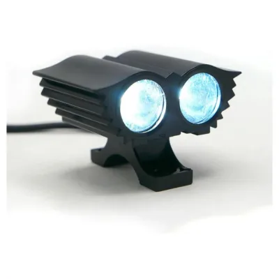BARRA "FARO" TIPO AGUILA 2 LEDS C/LUZ ALTA-BAJA-ESTROBO (RS-LED-13006W) --RASEN--