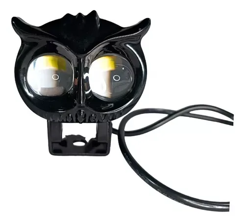BARRA "FARO" TIPO BUHO LEDS C/LUPA BI-COLOR BLANCO C/AMAR (RS-LED-13027Y-W) --RASEN--