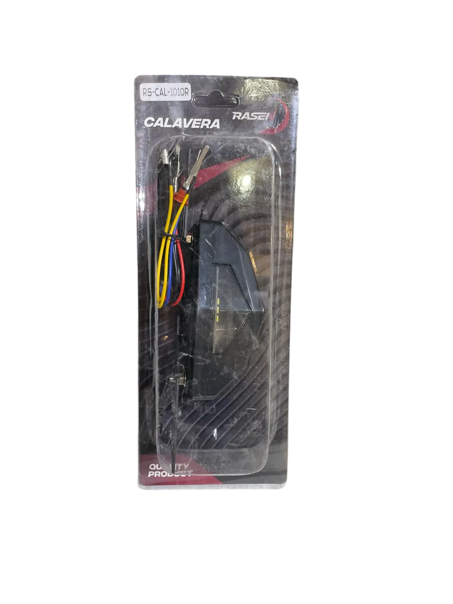 CALAVERA STOP DEP. HIPERLEDS ROJOS "TIPO PANAL" (RS-CAL-1010R) --RASEN--