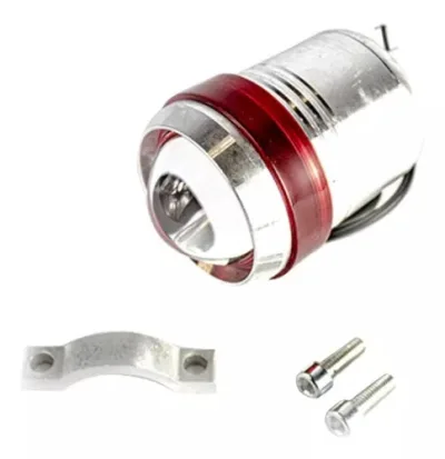 FARO AUXILIAR NGO/ROJO 1200LM 12 Vcc (C/PLACA ENFRIADORA)