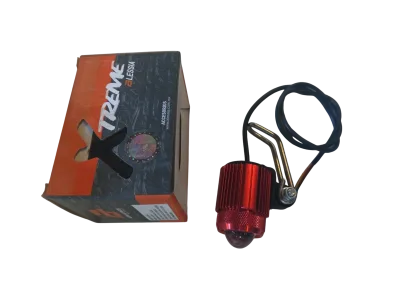 FARO AUXILIAR ROJO 1000LM 12 Vcc (C/SOPORTE AJUSTABLE)