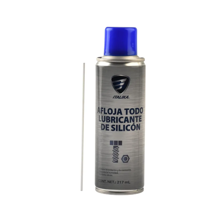 LUBRICANTE "AFLOJATODO" ITALIKA 217ML --CON SILICÓN--
