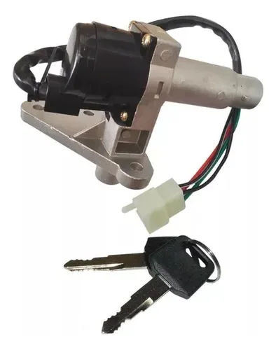 SWITCH INTERRUPTOR ENC. P/ CS125/ CITY 125/ DS150/ DIABOLO/ VARIAS --C/JGO LLAVES, 12Vcc