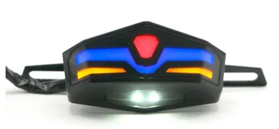 CALAVERA STOP DEP. "NEON BLANCO C/AMAR" SEC./ ESTROBO/ DIRECC. (RS-CAL-1002Y-W) --RASEN--