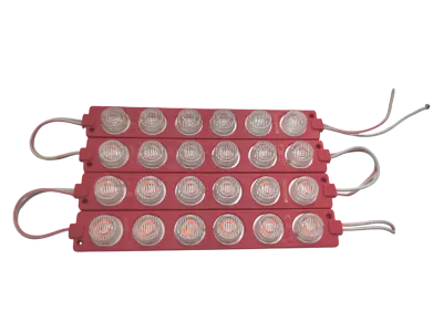 MODULO "PZA" 6 LEDS T/BOTON -CHI- LATERAL (RJO, AZL, BCO, AMA, VDE, MOR, RSA) --RASEN--
