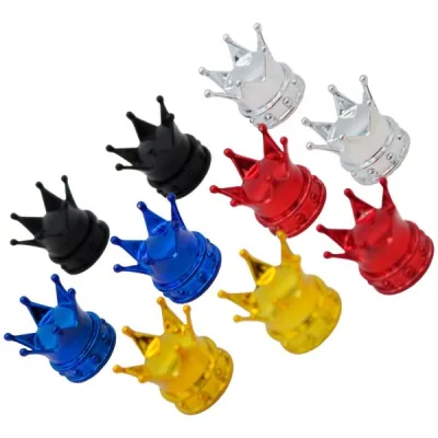 TAPONES P/VALV (CARTERA 25 PARES) CORONA "KING" --COLORES--
