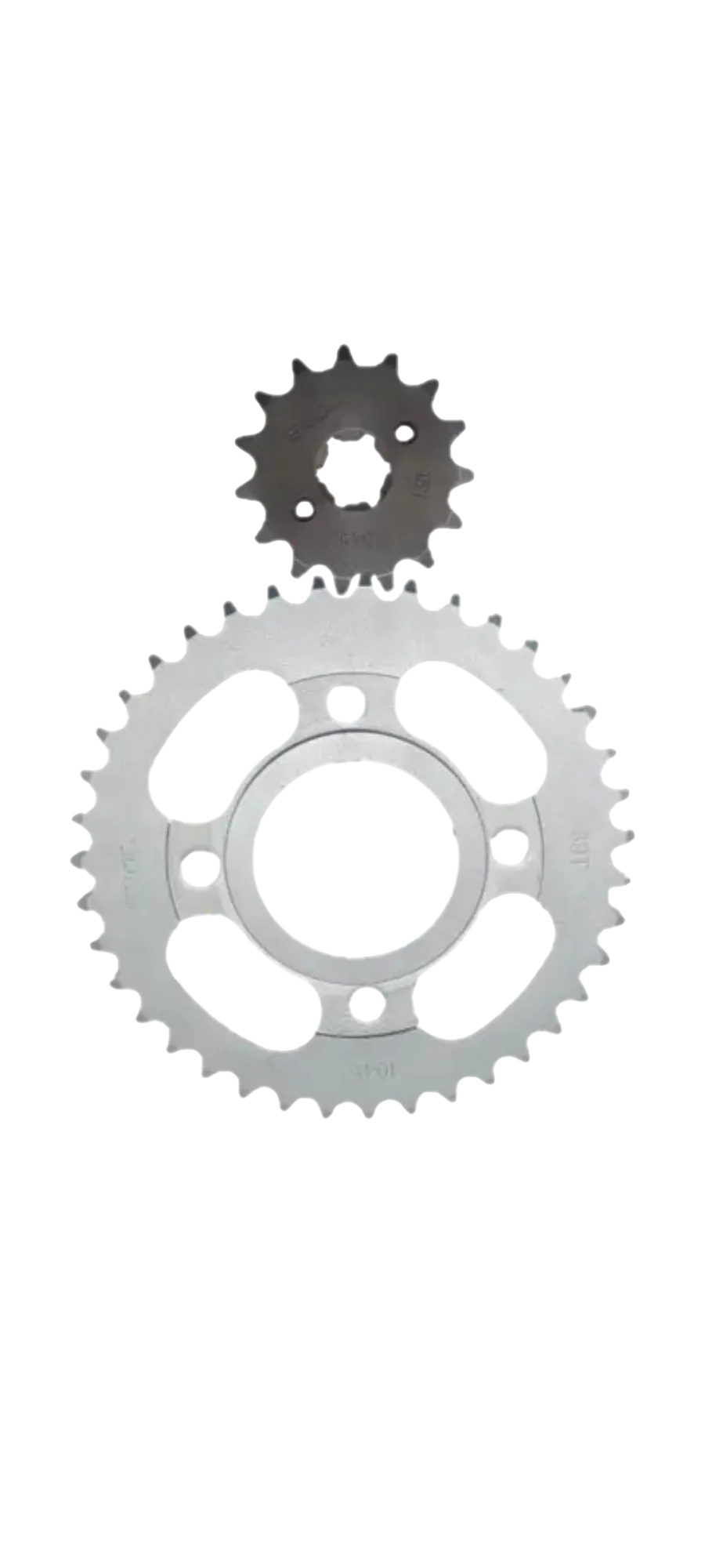 SPROCKET SIN CADENA TRAS/DEL FT150 15T/39 T RECTO NAHEL