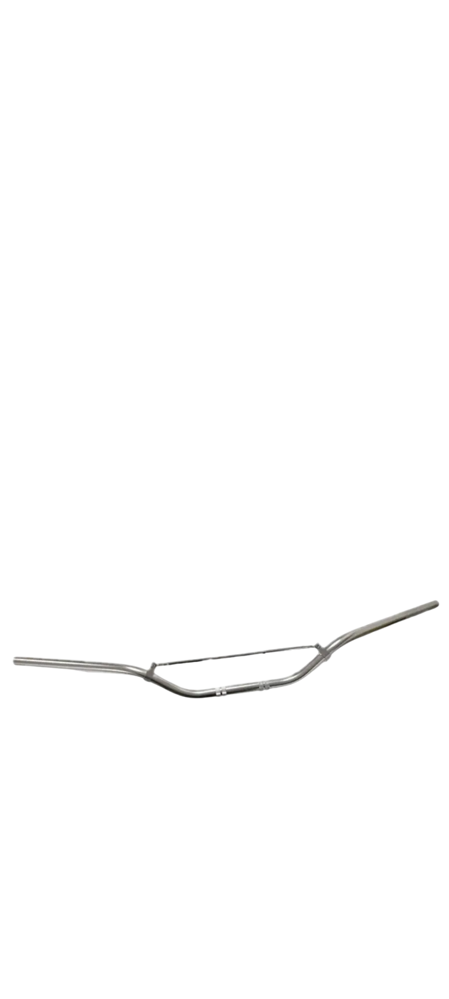 MANUBRIO UNIVERSAL ALUMINIO CON BARRA PLATA